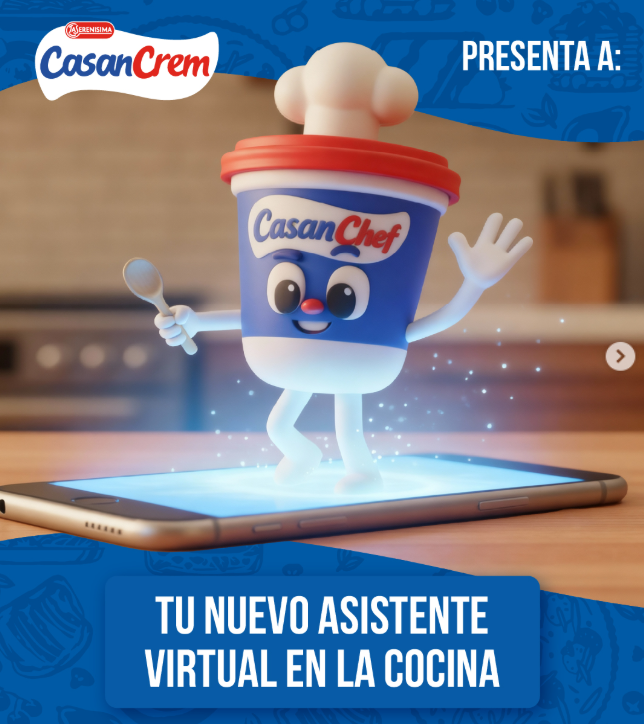CasanChef — AI virtual assistant character